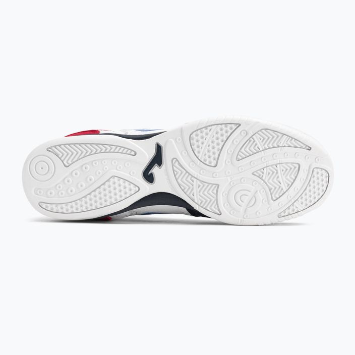 Ανδρικά ποδοσφαιρικά παπούτσια Joma Top Flex IN λευκό/κόκκινο 5