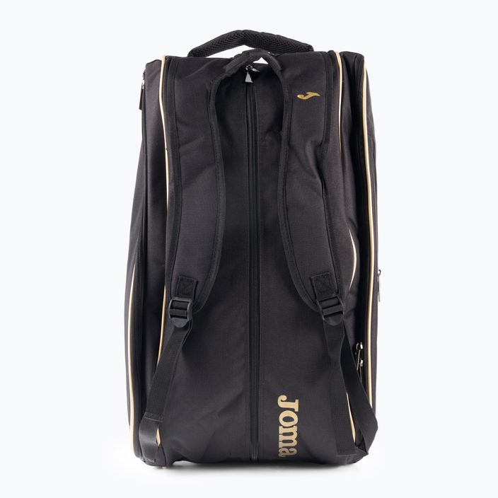 Joma Gold Pro Paddle bag μαύρο και χρυσό 400920.109 3