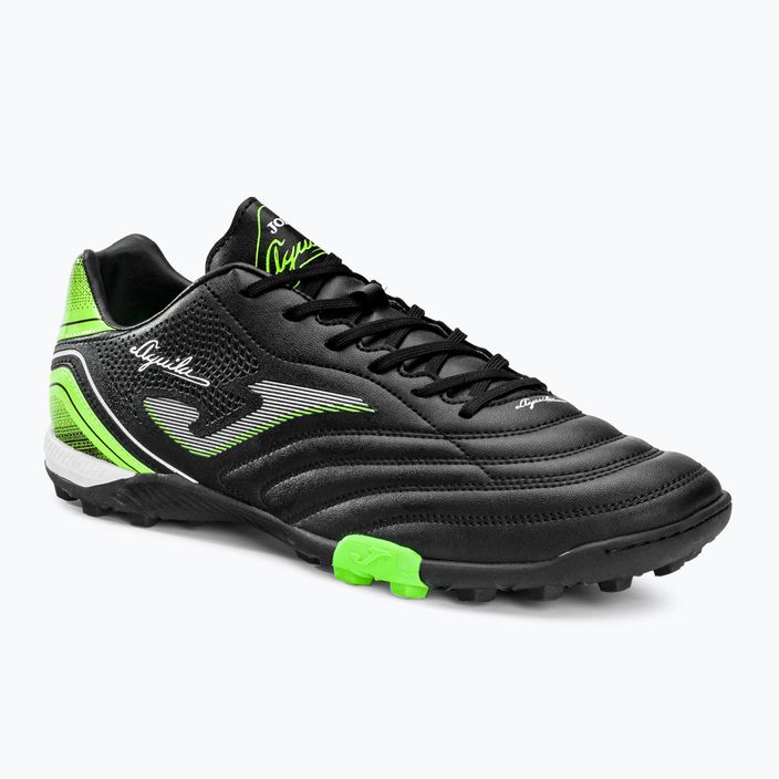 Ανδρικά ποδοσφαιρικά παπούτσια Joma Aguila TF μαύρο/πράσινο fluor