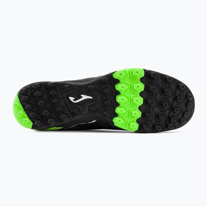 Ανδρικά ποδοσφαιρικά παπούτσια Joma Aguila TF μαύρο/πράσινο fluor 5