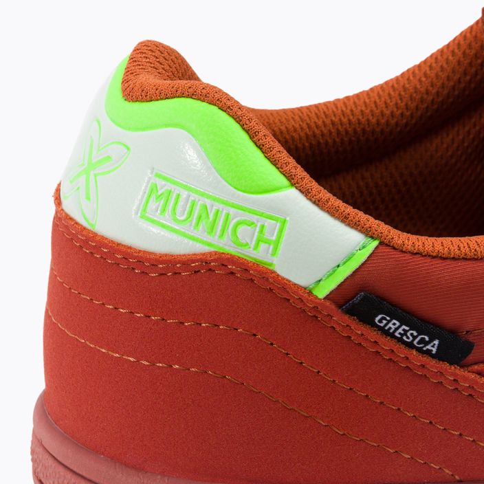 MUNICH Gresca ανδρικά ποδοσφαιρικά παπούτσια πορτοκαλί 7