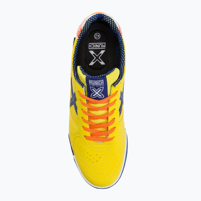MUNICH G-3 Profit ανδρικά ποδοσφαιρικά παπούτσια κίτρινα 6
