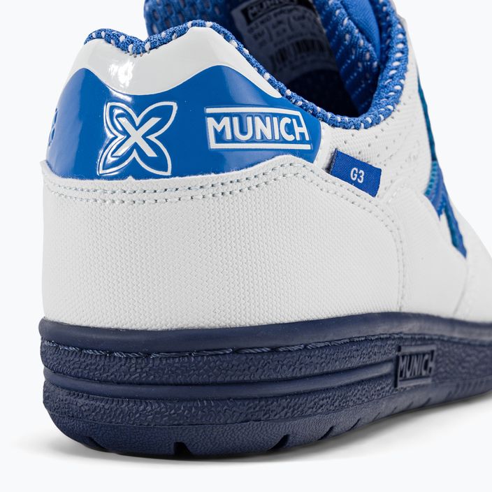 MUNICH G-3 Kid Profit παιδικά ποδοσφαιρικά παπούτσια λευκό 9