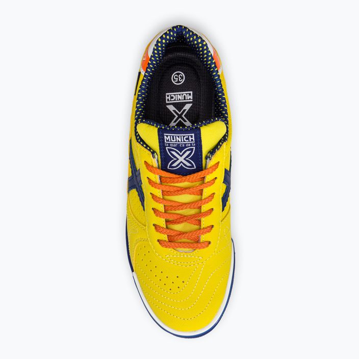 Παιδικά ποδοσφαιρικά παπούτσια MUNICH G-3 Kid Profit κίτρινο 6