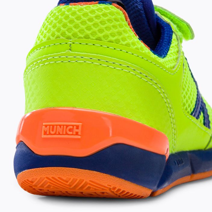 Παιδικά ποδοσφαιρικά παπούτσια MUNICH One Kid Vco ανοιχτό πράσινο 8
