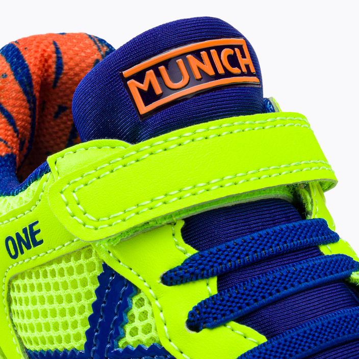 Παιδικά ποδοσφαιρικά παπούτσια MUNICH One Kid Vco ανοιχτό πράσινο 9