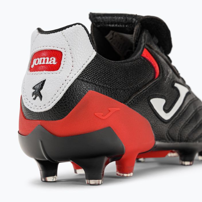 Ανδρικά ποδοσφαιρικά παπούτσια Joma Aguila Cup FG μαύρο/κόκκινο 9