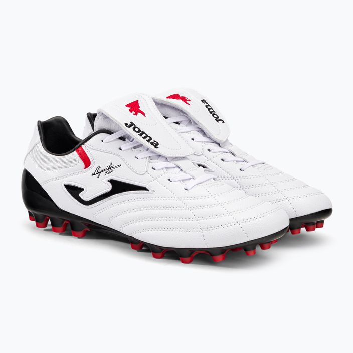 Ανδρικά ποδοσφαιρικά παπούτσια Joma Aguila Cup AG λευκό/κόκκινο 4