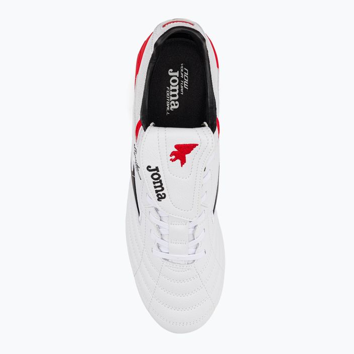 Joma Aguila Cup FG ανδρικά ποδοσφαιρικά παπούτσια λευκό/κόκκινο 6