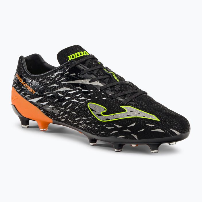 Ανδρικά ποδοσφαιρικά παπούτσια Joma Evolution Cup FG μαύρο/πορτοκαλί