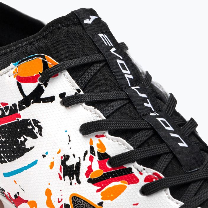 Joma Evolution AG ανδρικά ποδοσφαιρικά παπούτσια λευκό/μαύρο/πορτοκαλί 9