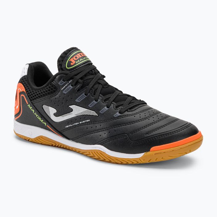 Ανδρικά ποδοσφαιρικά παπούτσια Joma Maxima IN μαύρο/πορτοκαλί