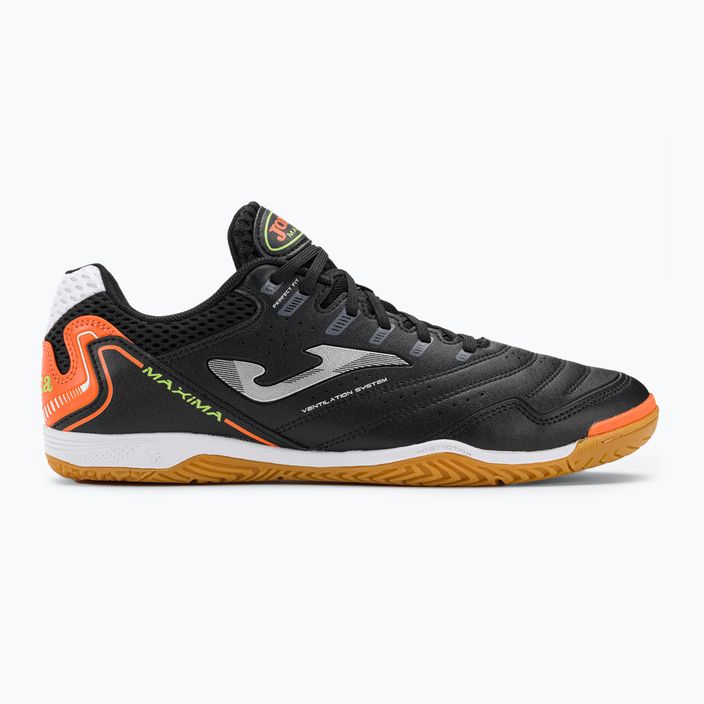 Ανδρικά ποδοσφαιρικά παπούτσια Joma Maxima IN μαύρο/πορτοκαλί 2