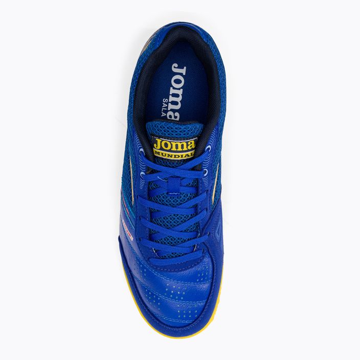 Joma Mundial TF ανδρικά ποδοσφαιρικά παπούτσια βασιλικό/μπλε 6