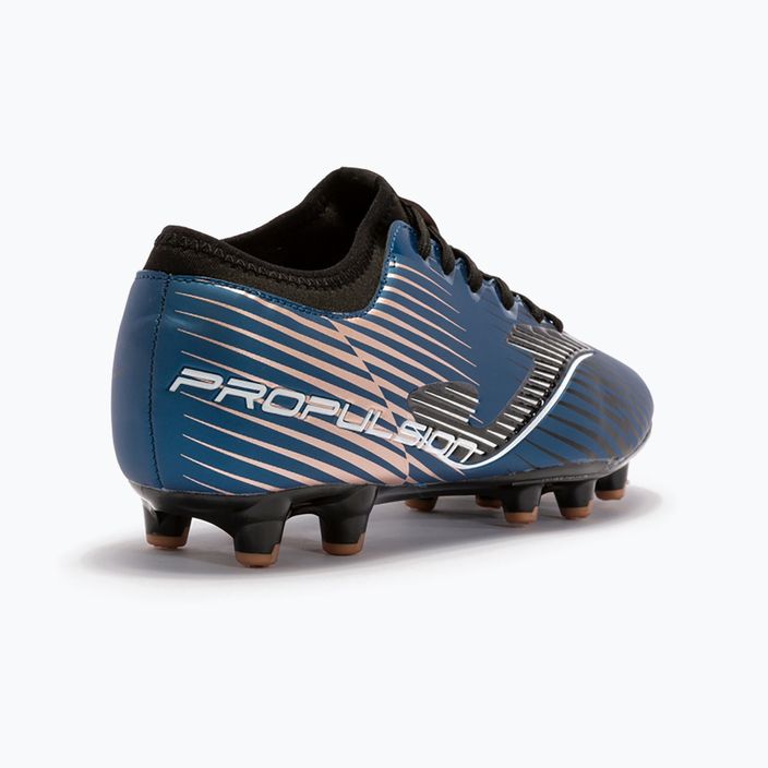 Joma Propulsion Cup FG ανδρικά ποδοσφαιρικά παπούτσια μαύρο/μπλε 14