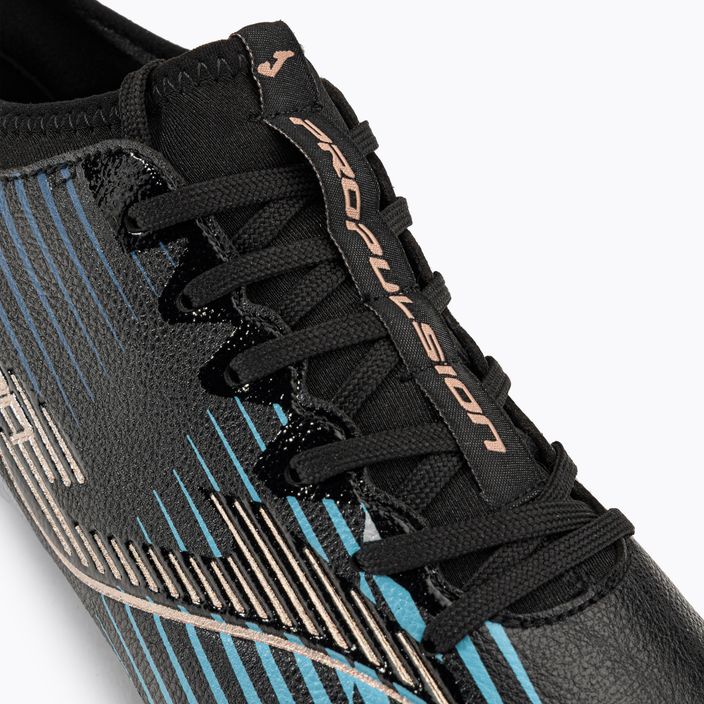 Joma Propulsion Cup FG ανδρικά ποδοσφαιρικά παπούτσια μαύρο/μπλε 8