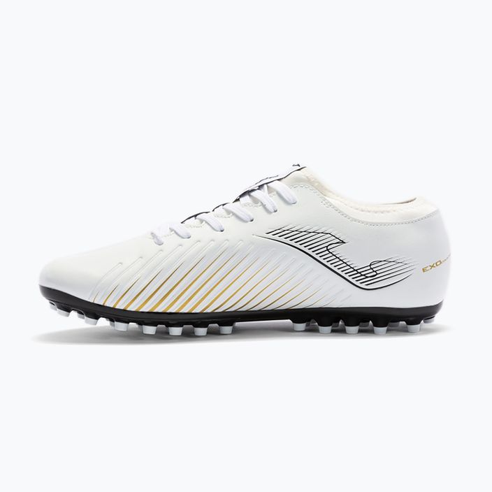 Joma Propulsion Cup AG ανδρικά ποδοσφαιρικά παπούτσια λευκό/μαύρο 12