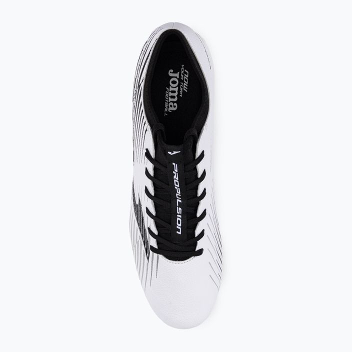 Joma Propulsion Cup AG ανδρικά ποδοσφαιρικά παπούτσια λευκό/μαύρο 6