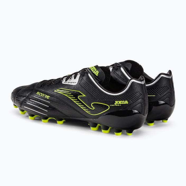 Ανδρικά ποδοσφαιρικά παπούτσια Joma Score AG μαύρο 3