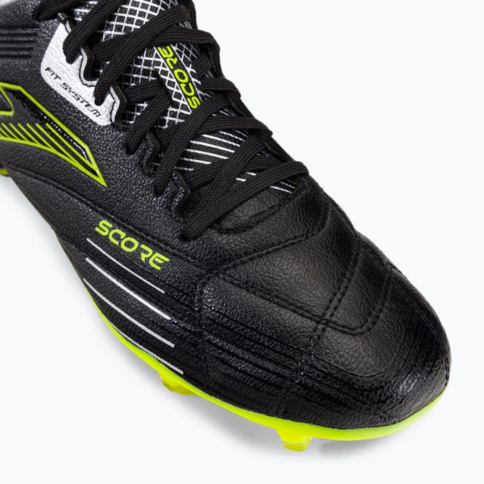 Joma Score FG μαύρα ανδρικά ποδοσφαιρικά παπούτσια 8