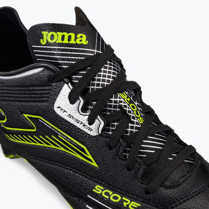 Joma Score FG μαύρα ανδρικά ποδοσφαιρικά παπούτσια 10