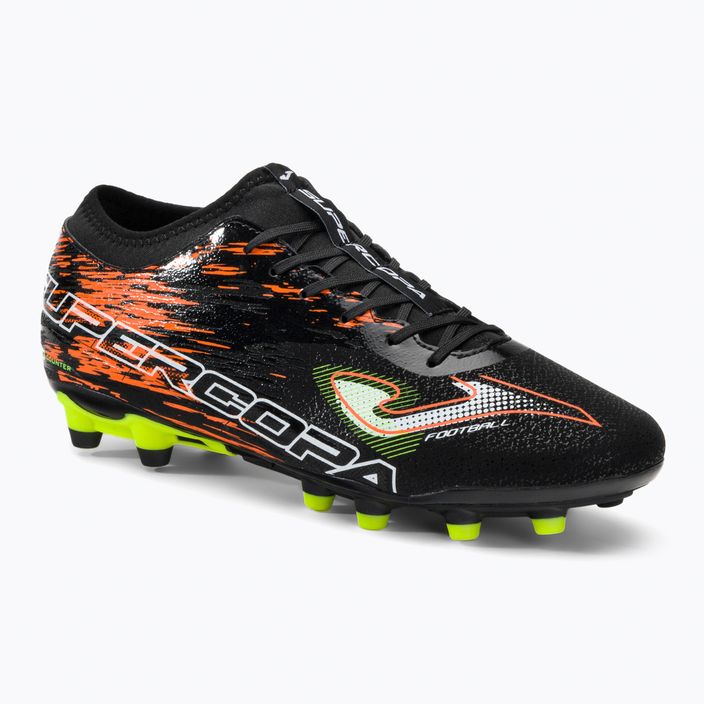 Joma Super Copa FG μαύρο/κοραλί ανδρικά ποδοσφαιρικά παπούτσια