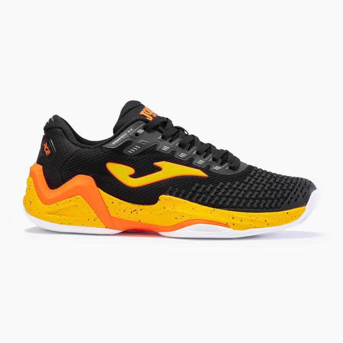 Joma T.Ace 2301 ανδρικά παπούτσια τένις μαύρο και πορτοκαλί TACES2301T 10