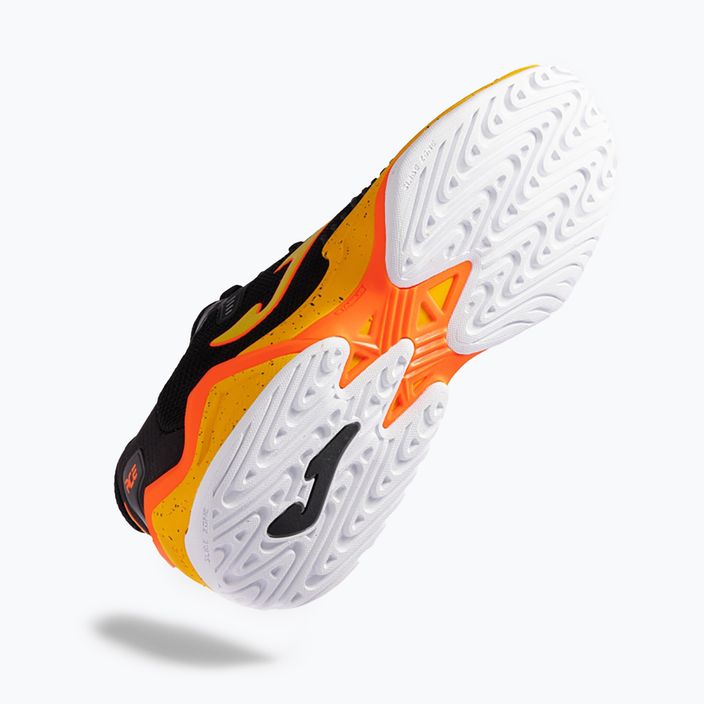 Joma T.Ace 2301 ανδρικά παπούτσια τένις μαύρο και πορτοκαλί TACES2301T 14