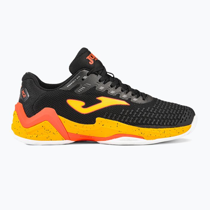 Joma T.Ace 2301 ανδρικά παπούτσια τένις μαύρο και πορτοκαλί TACES2301T 2