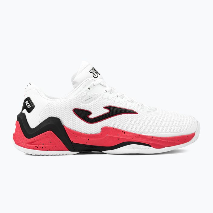 Joma T.Ace 2302 ανδρικά παπούτσια τένις λευκό και κόκκινο TACES2302P 2
