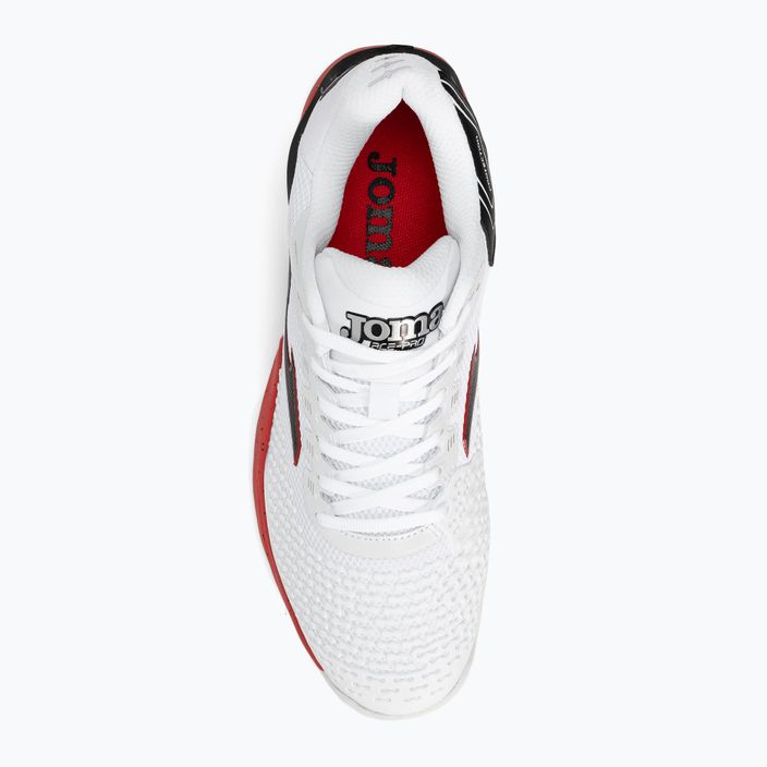 Joma T.Ace ανδρικά παπούτσια τένις λευκό και κόκκινο TACES2302T 6