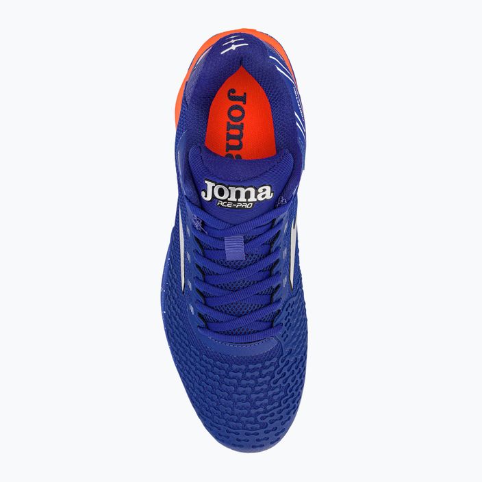 Joma T.Ace 2304 ανδρικά παπούτσια τένις μπλε και κόκκινο TACES2304P 6