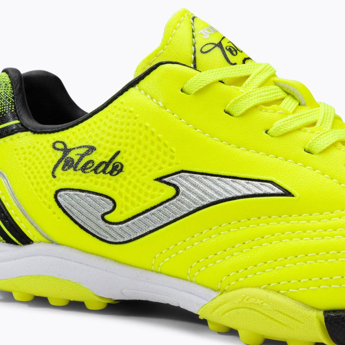 Joma Toledo TF παιδικά ποδοσφαιρικά παπούτσια λεμόνι φλούο/μαύρο 10