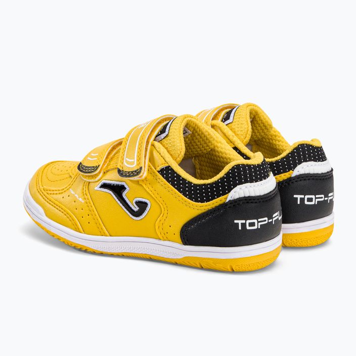 Παιδικά ποδοσφαιρικά παπούτσια Joma Top Flex IN πορτοκαλί/σαφράν/μαύρο 3