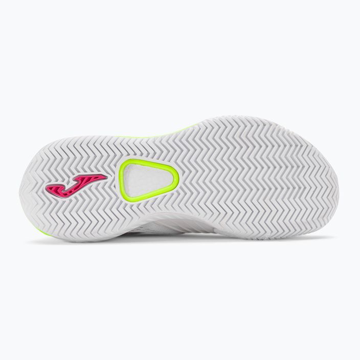Joma T.Point γυναικεία παπούτσια τένις λευκό και πράσινο TPOILS2302T 5