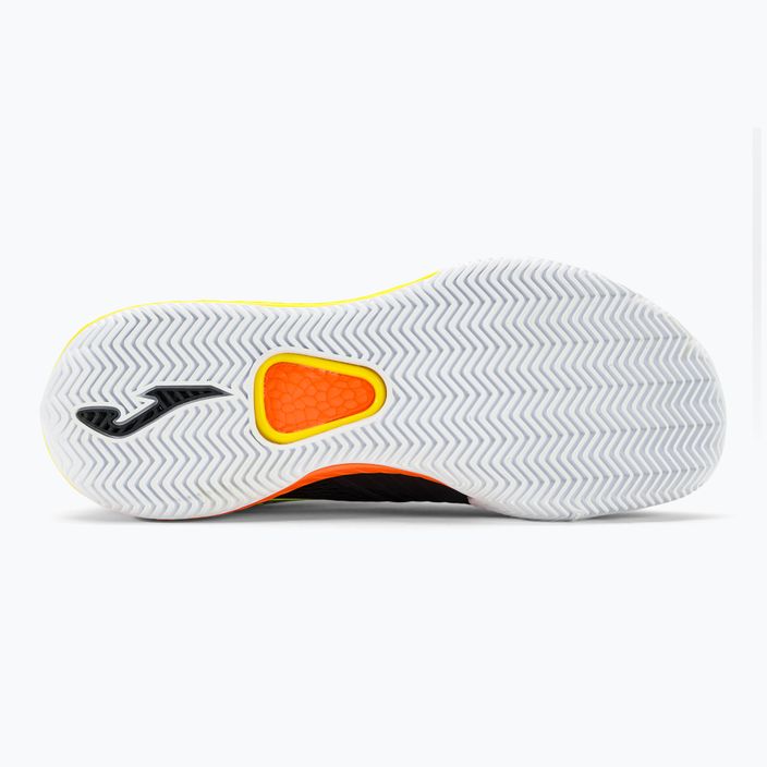 Ανδρικά παπούτσια τένις Joma Point P μαύρο/πορτοκαλί 5