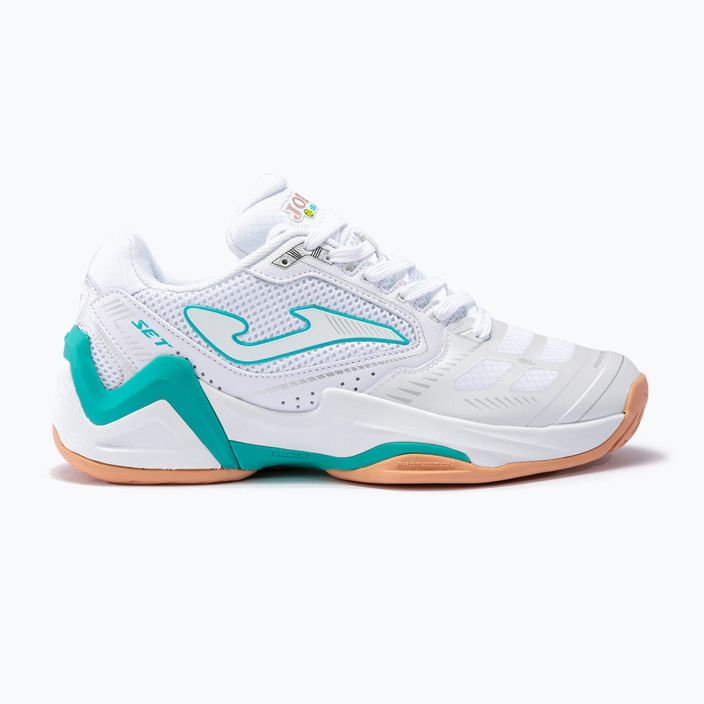 Joma T.Set γυναικεία παπούτσια τένις λευκό και μπλε TSELS2302T 10