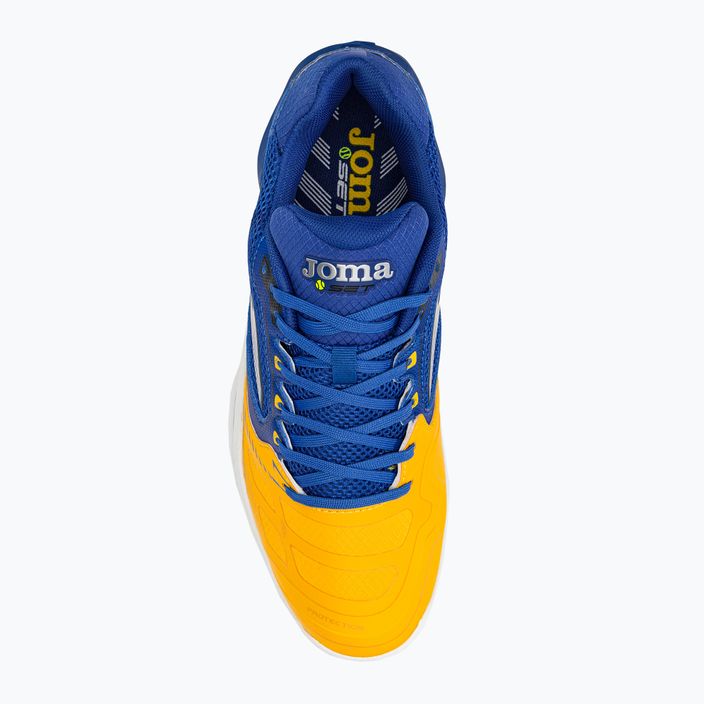Joma T.Set Padel ανδρικά παπούτσια τένις μπλε και πορτοκαλί TSETS2304P 6