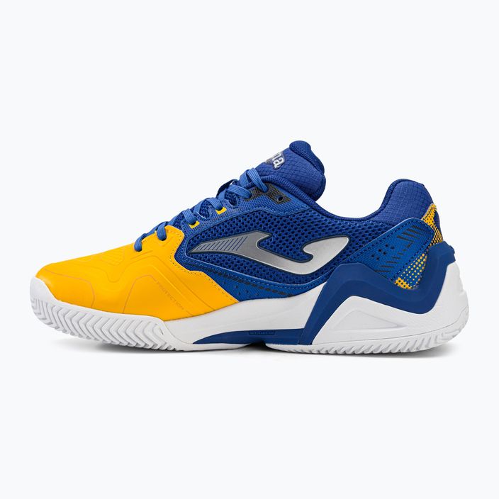 Joma T.Set Padel ανδρικά παπούτσια τένις μπλε και πορτοκαλί TSETS2304P 10