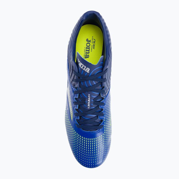 Joma ανδρικές μπότες ποδοσφαίρου Xpander FG royal/πράσινο fluor 6