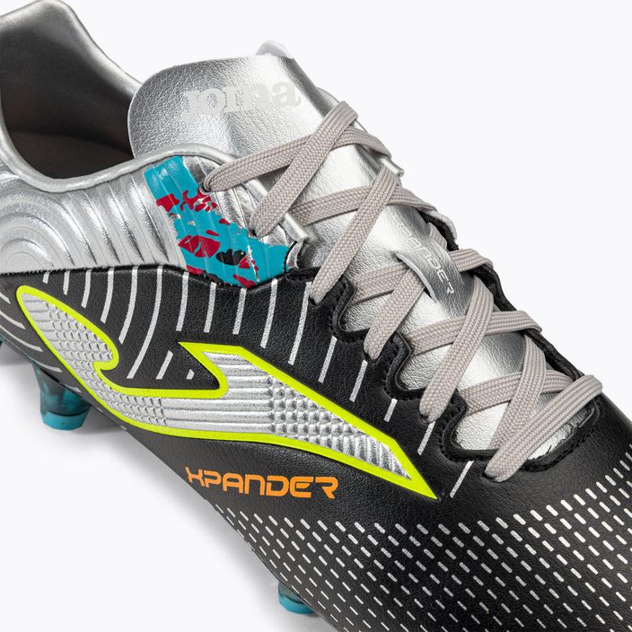 Joma ανδρικά ποδοσφαιρικά παπούτσια Xpander FG μαύρο/ασημί 8
