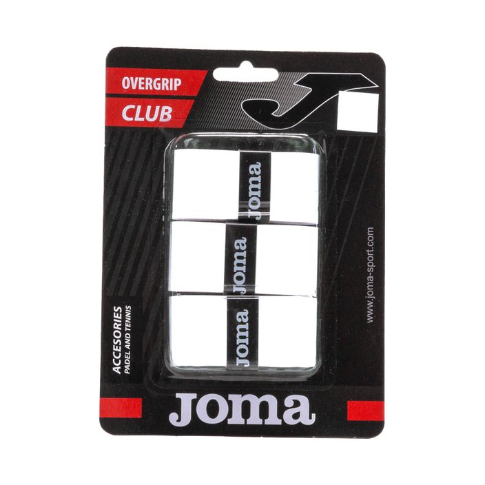 Joma Club Cuhsion περιτύλιγμα ρακέτας τένις 3 τμχ λευκό 400748.200 2