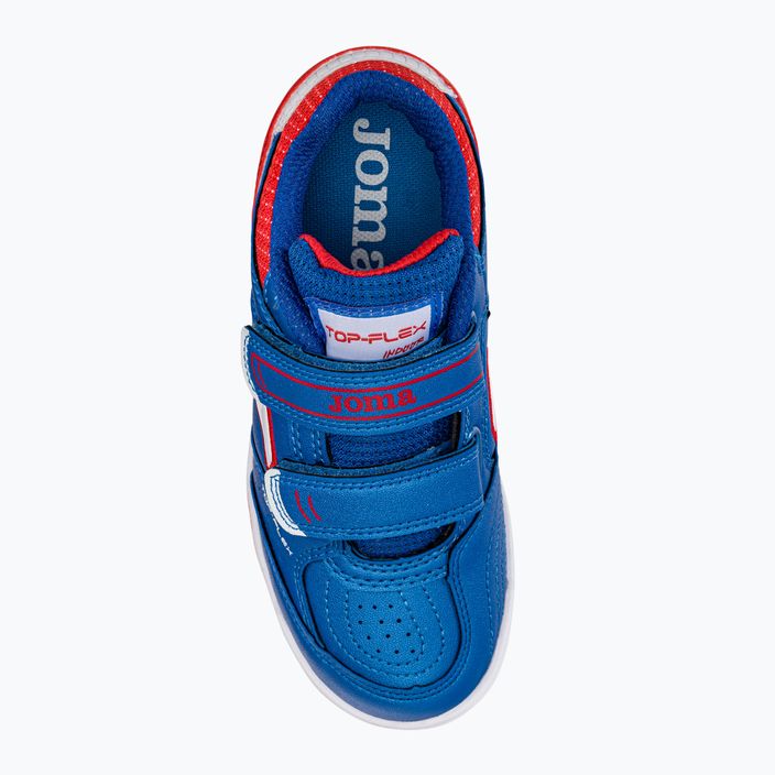 Παιδικά ποδοσφαιρικά παπούτσια Joma Top Flex IN royal/κόκκινο 6