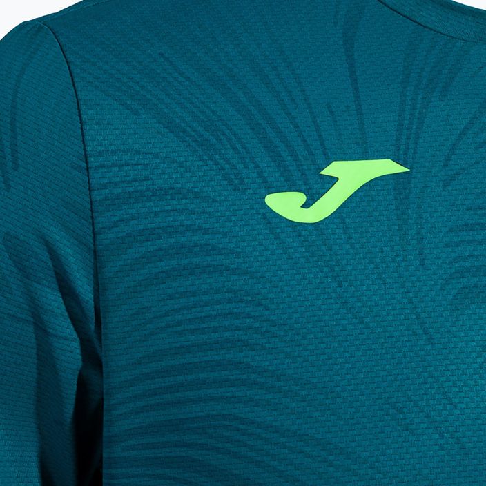 Ανδρικό μπλουζάκι τένις Joma Challenge πράσινο 3