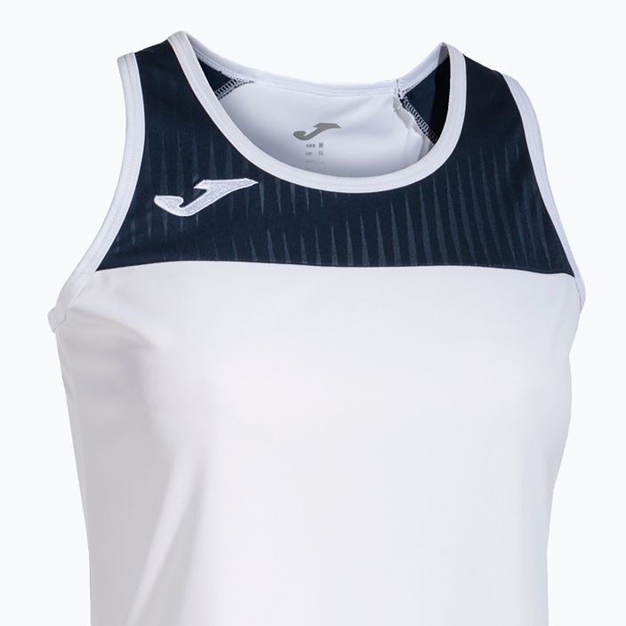 Γυναικείο μπλουζάκι τένις Joma Montreal Tank Top λευκό/μαύρο 3