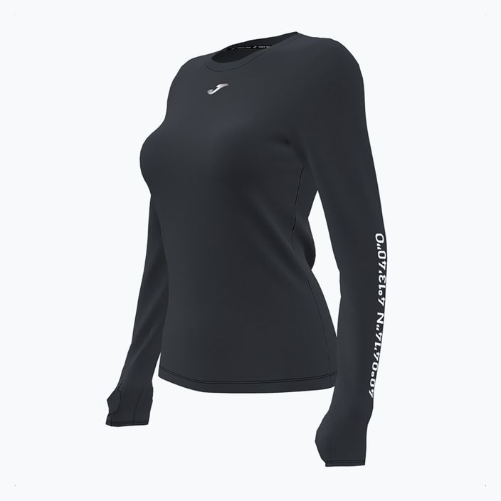 Γυναικείο πουκάμισο για τρέξιμο Joma R-Nature μαύρο 901825.100 2