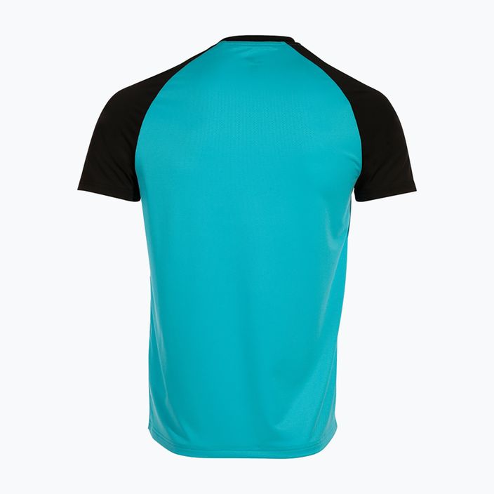 Ανδρικό μπλουζάκι για τρέξιμο Joma Elite X τυρκουάζ 103101.011 2