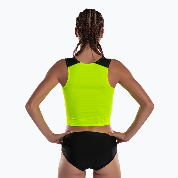 Γυναικεία αθλητική μπλούζα Joma Elite X fluor κίτρινο/μαύρο 3