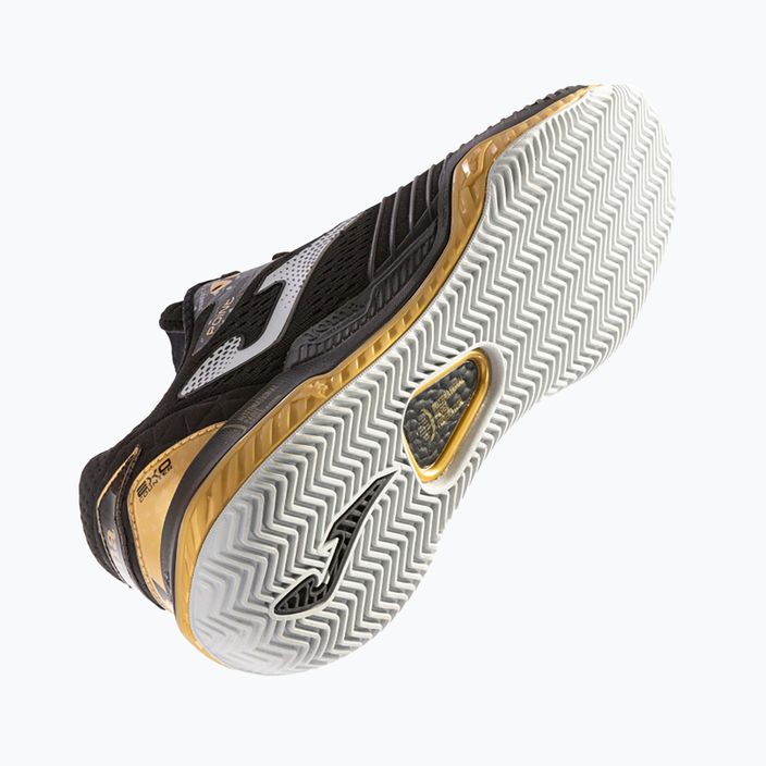 Joma T.Point ανδρικά παπούτσια τένις μαύρο και χρυσό TPOINS2371P 14