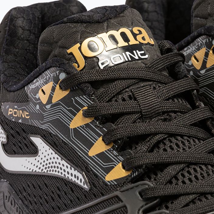 Joma T.Point ανδρικά παπούτσια τένις μαύρο και χρυσό TPOINS2371P 15